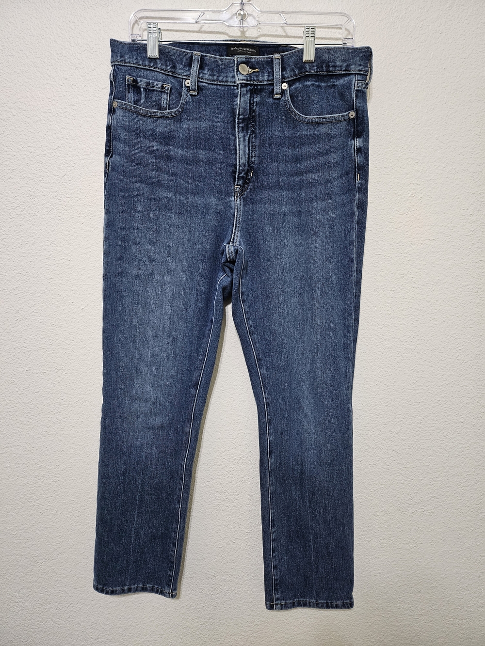 Banana Republic Slim Straight Dark Blue Jeans